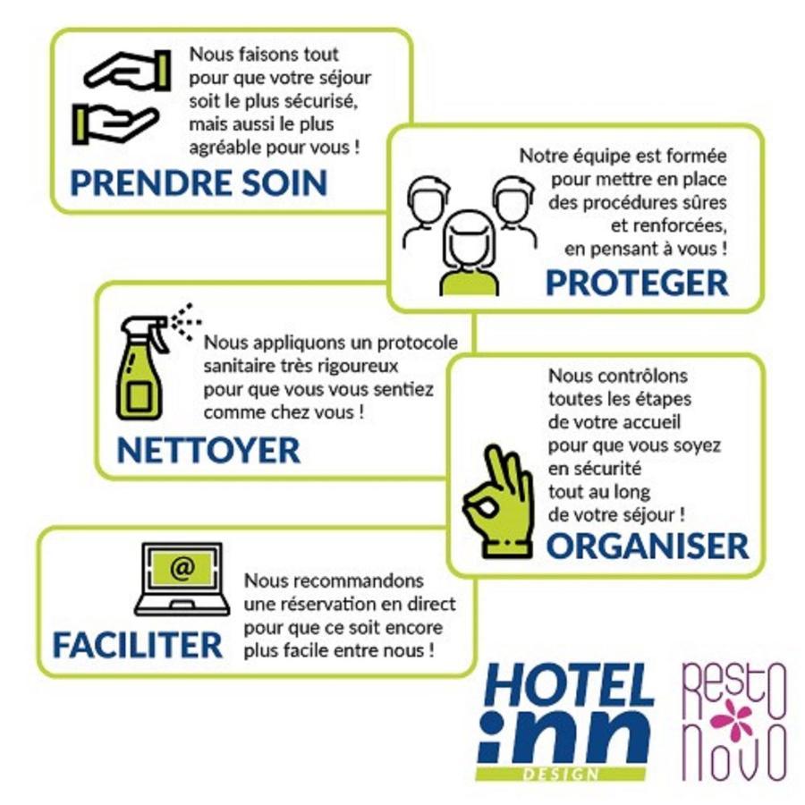 Hotel Inn Design Resto Novo Langres Dış mekan fotoğraf